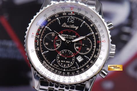 breitling montbrillant 38mm automatic black|breitling montbrillant chronometre.